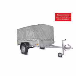 Тент на прицеп Спутник 2213, 770 мм