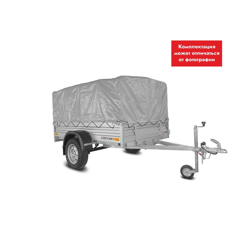 Тент на прицеп Спутник 2213, 770 мм