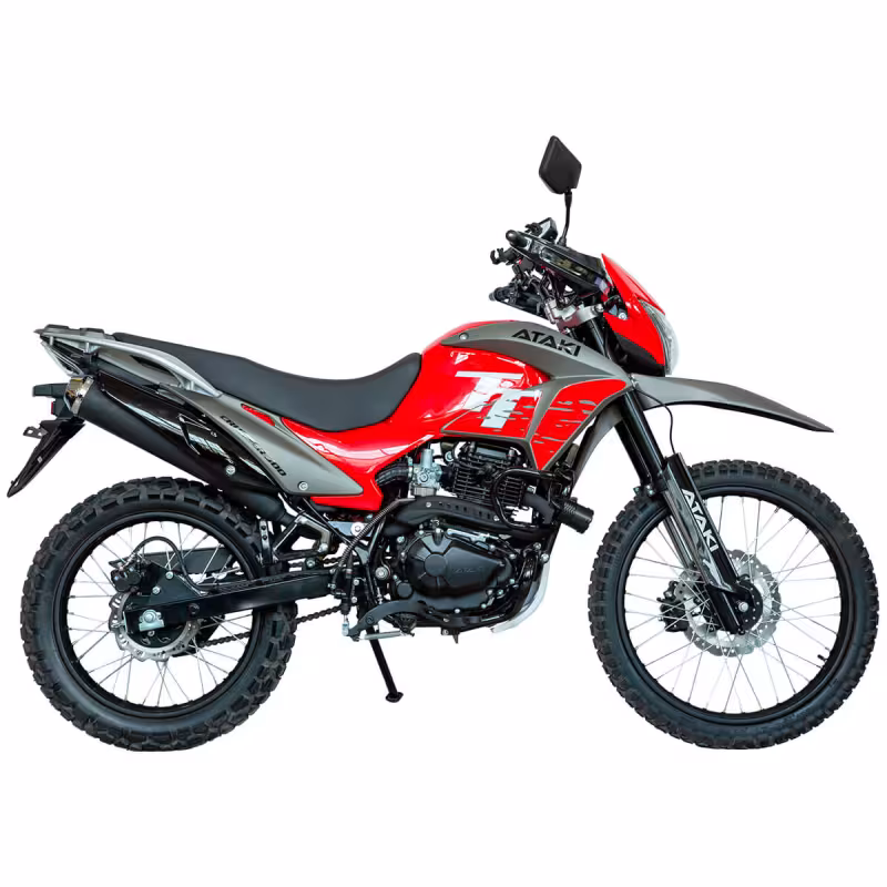 Мотоцикл эндуро Ataki Crosser 300, красный