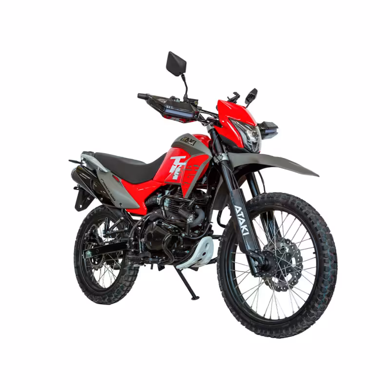 Мотоцикл эндуро Ataki Crosser 300, красный