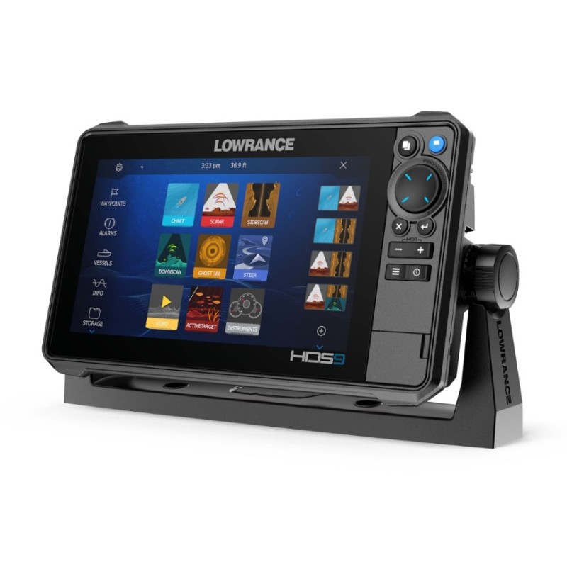 Картплоттер-эхолот Lowrance HDS-9 PRO с датчиком Active Imaging 3-IN-1 HD