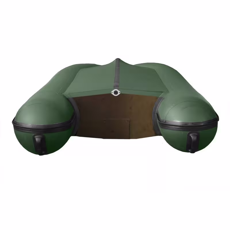 Лодка надувная ПВХ Flinc BoatMaster 310K, пайол фанерный, оливковый