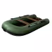 Лодка надувная ПВХ Flinc BoatMaster 310K, пайол фанерный, оливковый