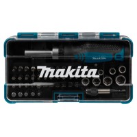 Набор насадок с отверткой Makita B-36170, 47 предметов