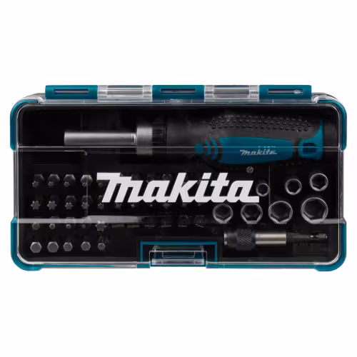 Набор насадок с отверткой Makita B-36170, 47 предметов