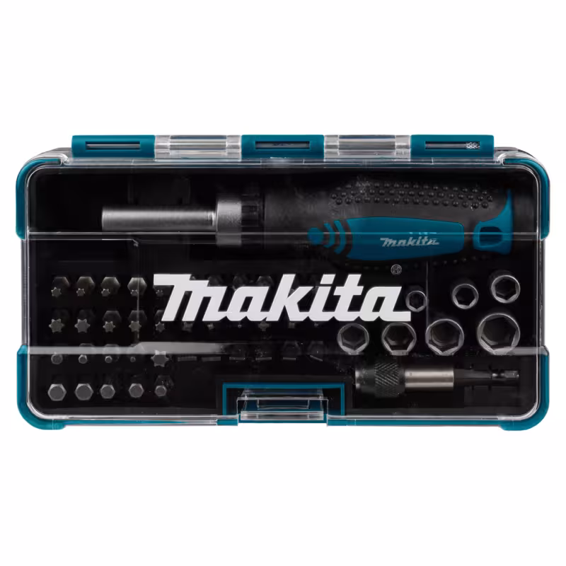 Набор насадок с отверткой Makita B-36170, 47 предметов
