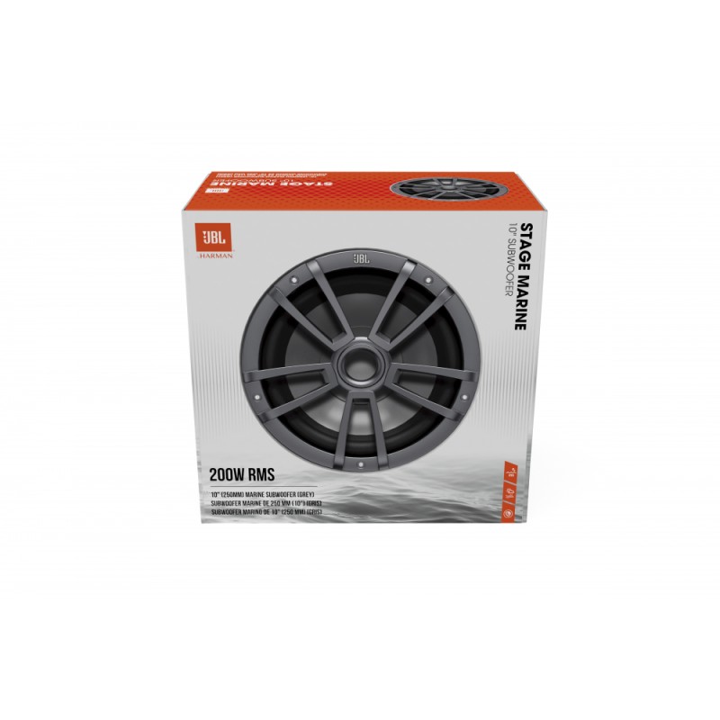 Сабвуфер морской JBL Stage Marine Sub 10GRY