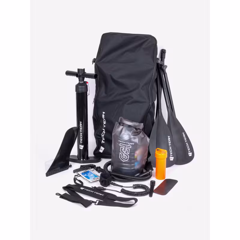 SUP-доска надувная Tech Team Сorus Red, 383x76x15 см, красный