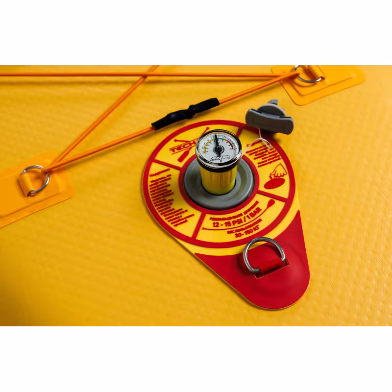 SUP-доска надувная Tech Team Kentaro Red/Yellow, 11.6, красный/желтый
