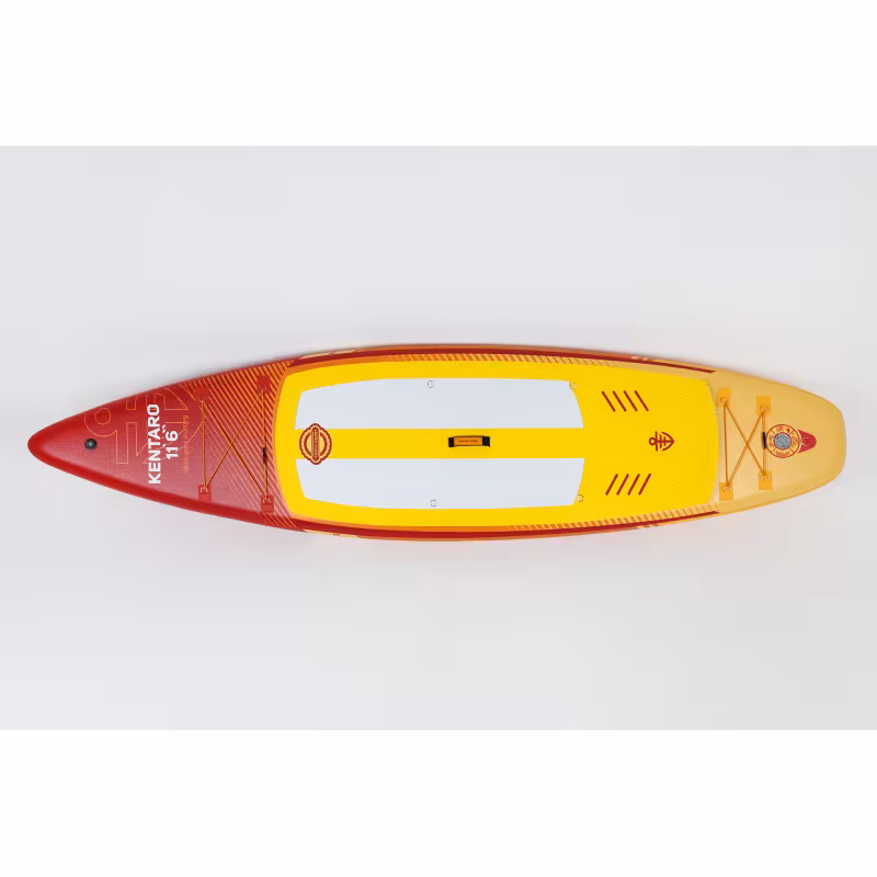 SUP-доска надувная Tech Team Kentaro Red/Yellow, 11.6, красный/желтый