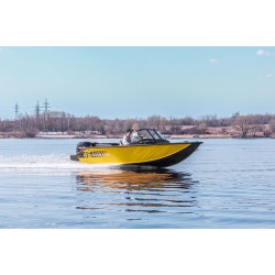 Лодка алюминиевая VBoats 46 Fish в комплекте с лодочным мотором Yamery EF60 FUEL-T