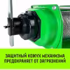 Лебедка барабан усиленная 500кг канат 40м трос HITCH JHW SZ086885