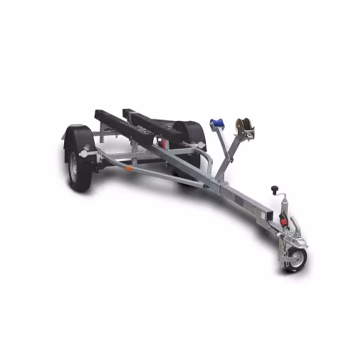 Прицеп лодочный одноосный Трейлер Ерш 82944С 4.7, с опорным колесом