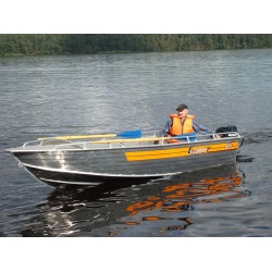 Лодка алюминиевая Wellboat 46