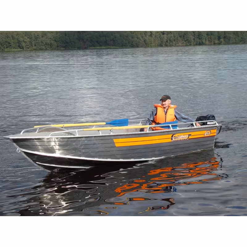 Лодка алюминиевая Wellboat 46