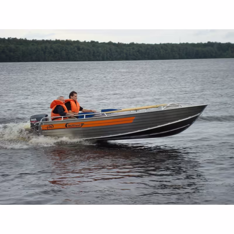 Лодка алюминиевая Wellboat 46