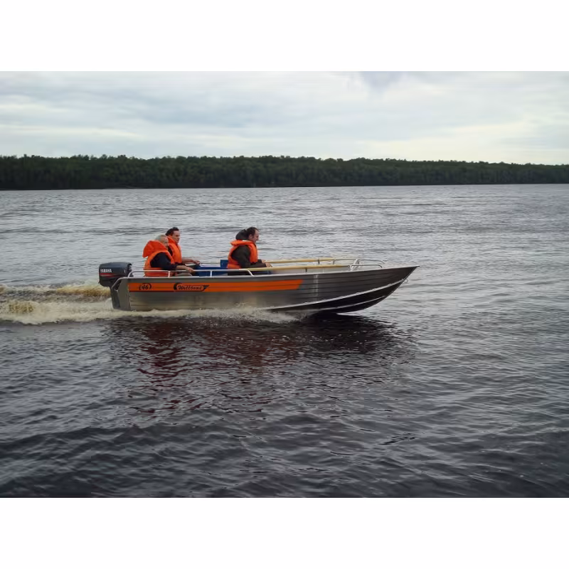 Лодка алюминиевая Wellboat 46