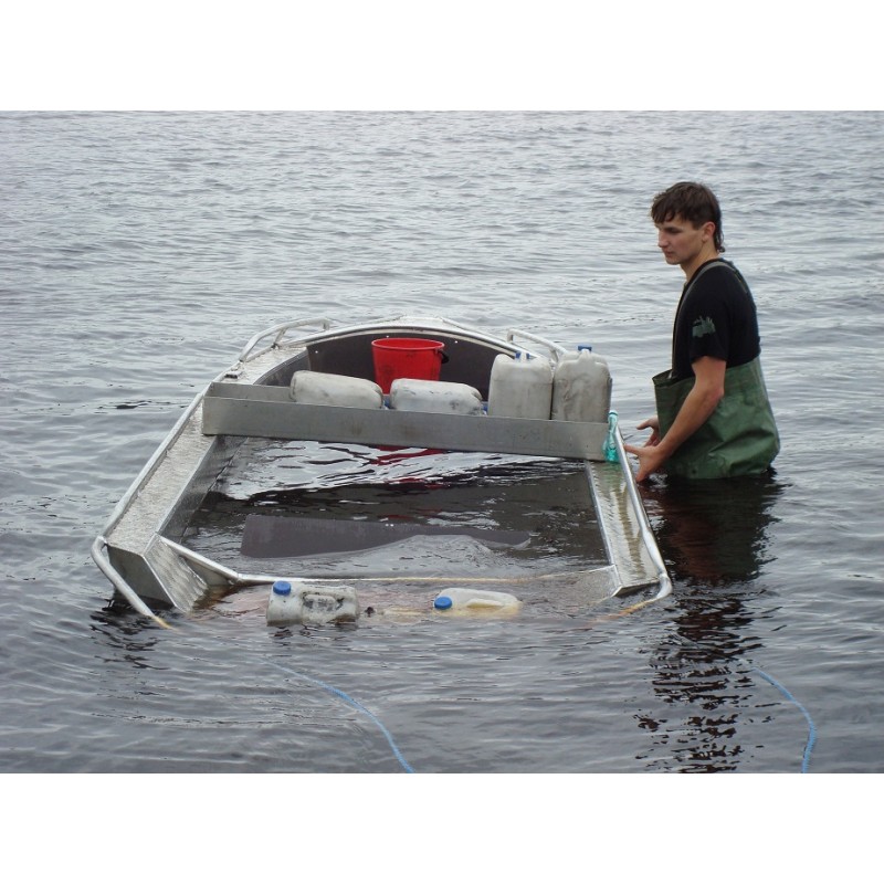 Лодка алюминиевая Wellboat 46