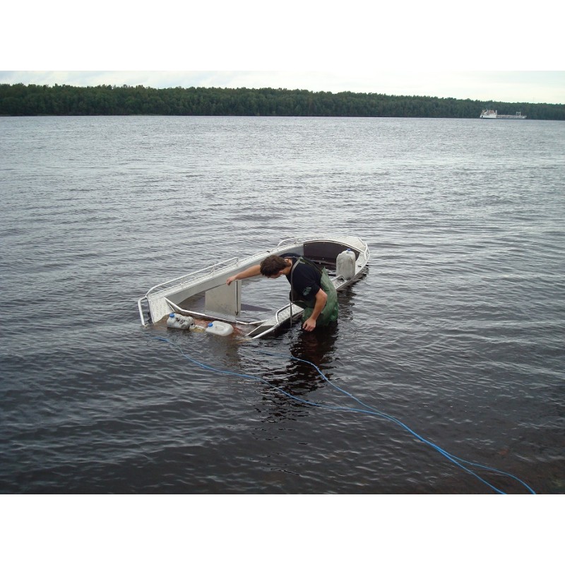 Лодка алюминиевая Wellboat 46