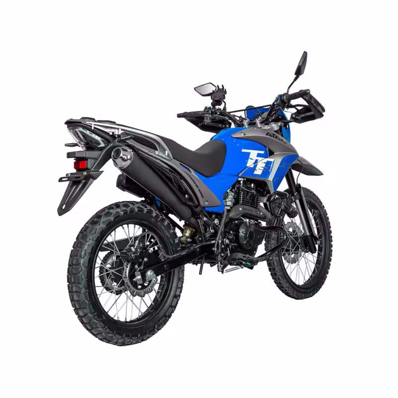 Мотоцикл эндуро туристический Ataki Crosser 300, синий