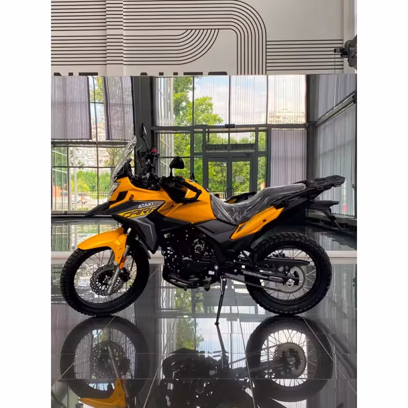 Мотоцикл эндуро туристический Ataki Carrera 300, желтый
