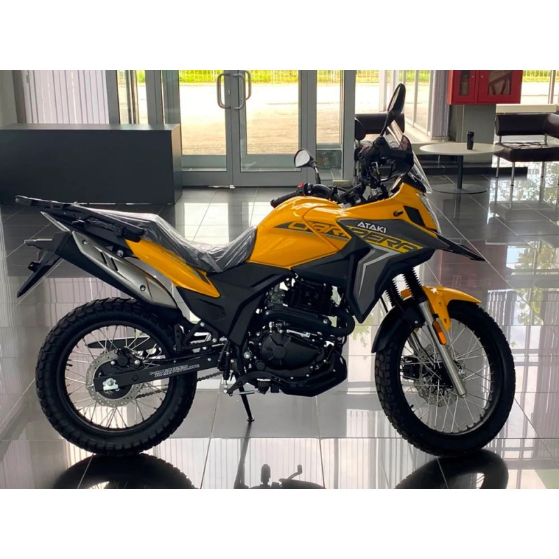 Мотоцикл эндуро туристический Ataki Carrera 300, желтый