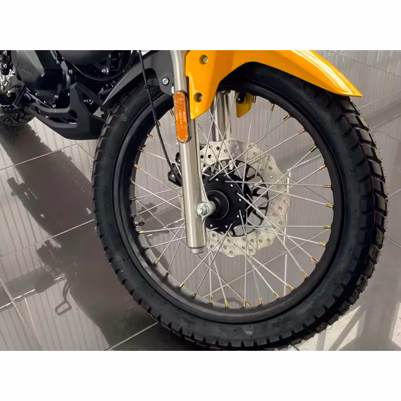 Мотоцикл эндуро туристический Ataki Carrera 300, желтый