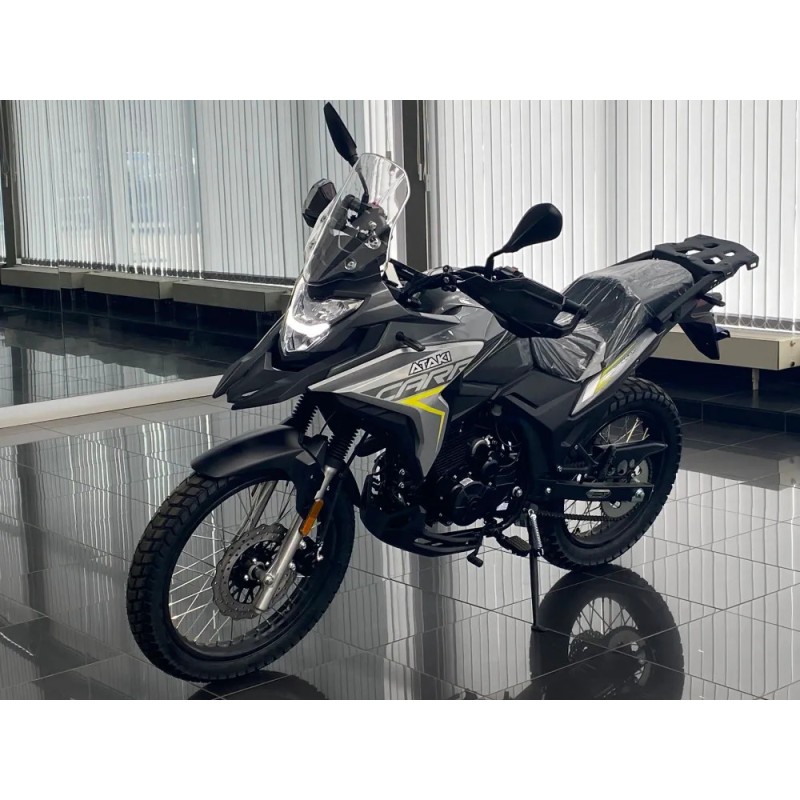 Мотоцикл эндуро туристический Ataki Carrera 300, серый