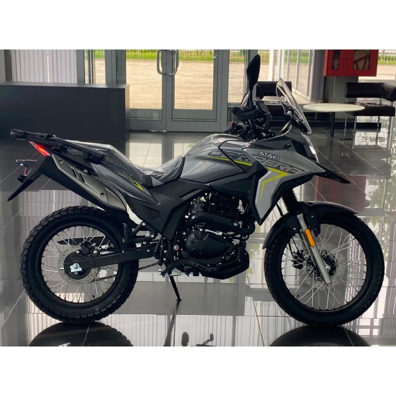 Мотоцикл эндуро туристический Ataki Carrera 300, серый