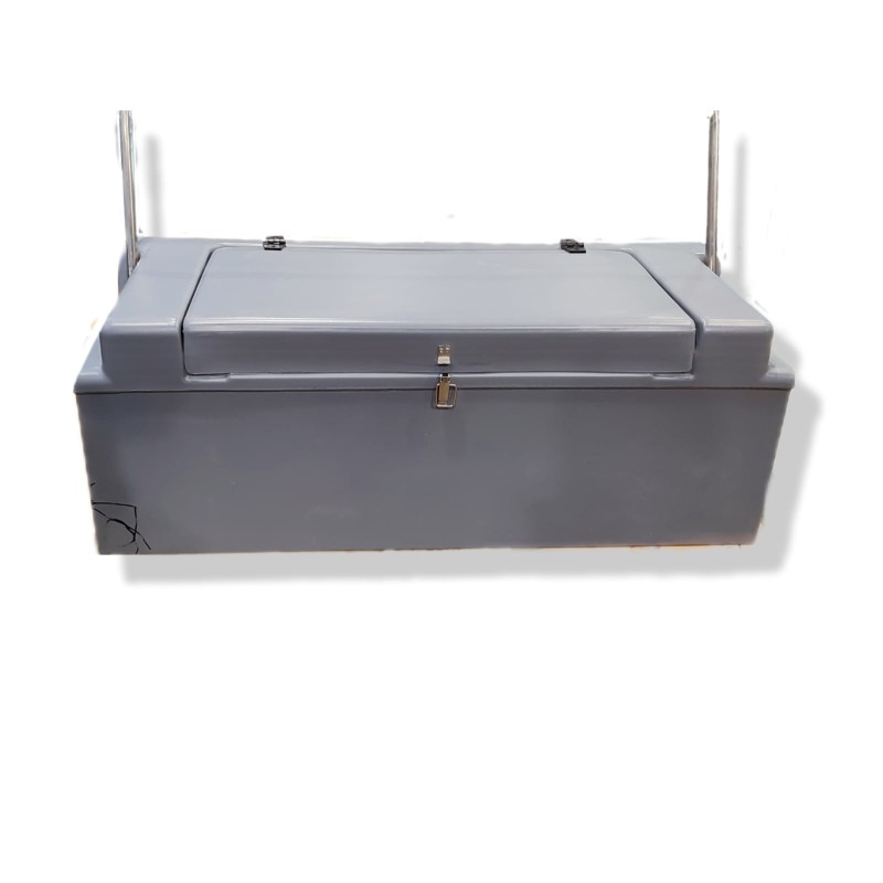 Рундук кормовой со спинкой и валиком для лодки РИБ Angler 400-430