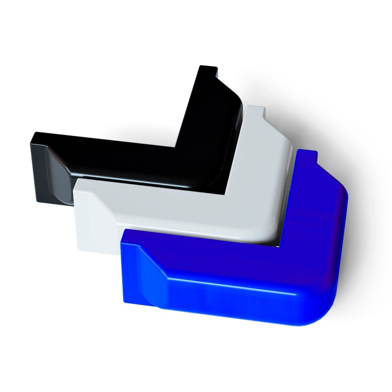 Кранец причальный угловой Buoy MFJ252571014, 250x250 мм, синий