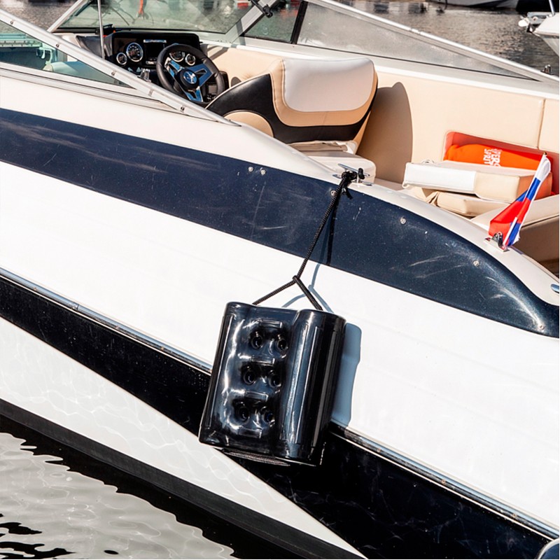 Кранец-подушка Buoy MFCU38371, 380х375х127 мм, черный