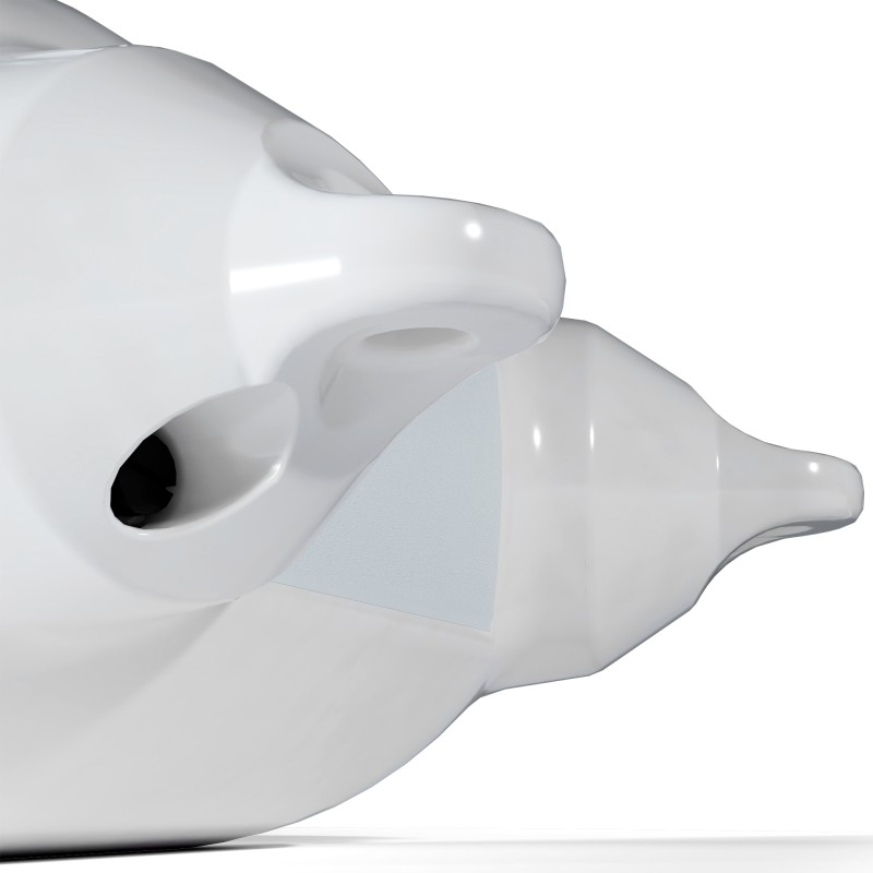 Кранец-ступенька Buoy MFST4, 402х389х231 мм, белый