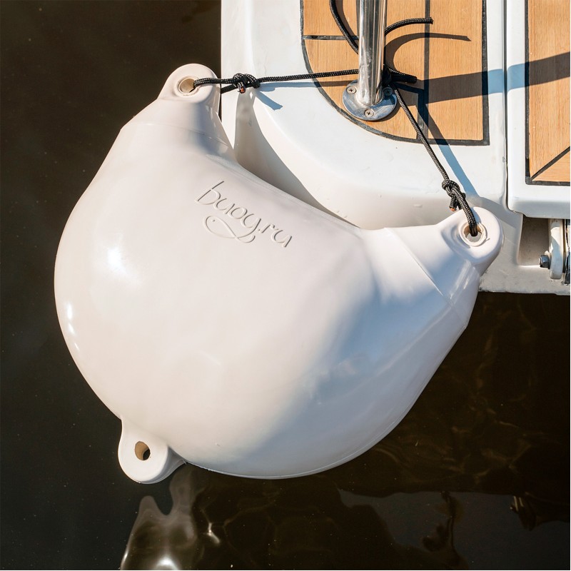 Кранец-ступенька Buoy MFST4, 402х389х231 мм, белый