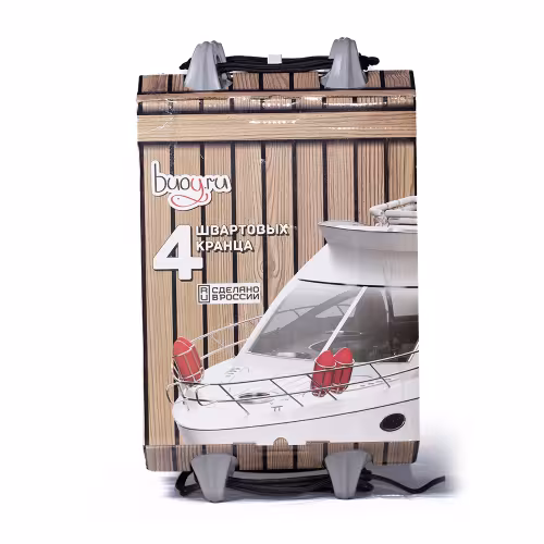 Кранец швартовый Сила Buoy Classic MF156010P, 150x600 мм, серый (4 шт.)