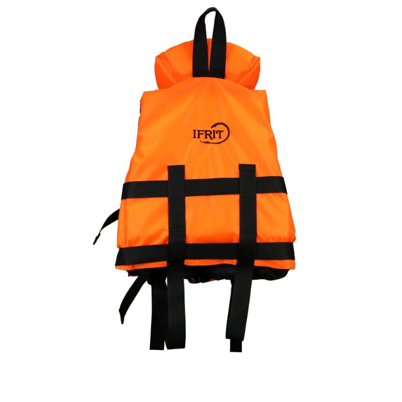 Жилет спасательный детский Элементаль Ifrit-30, до 30 кг, оранжевый, ГОСТ Р 58108-2019, подходит для ГИМС