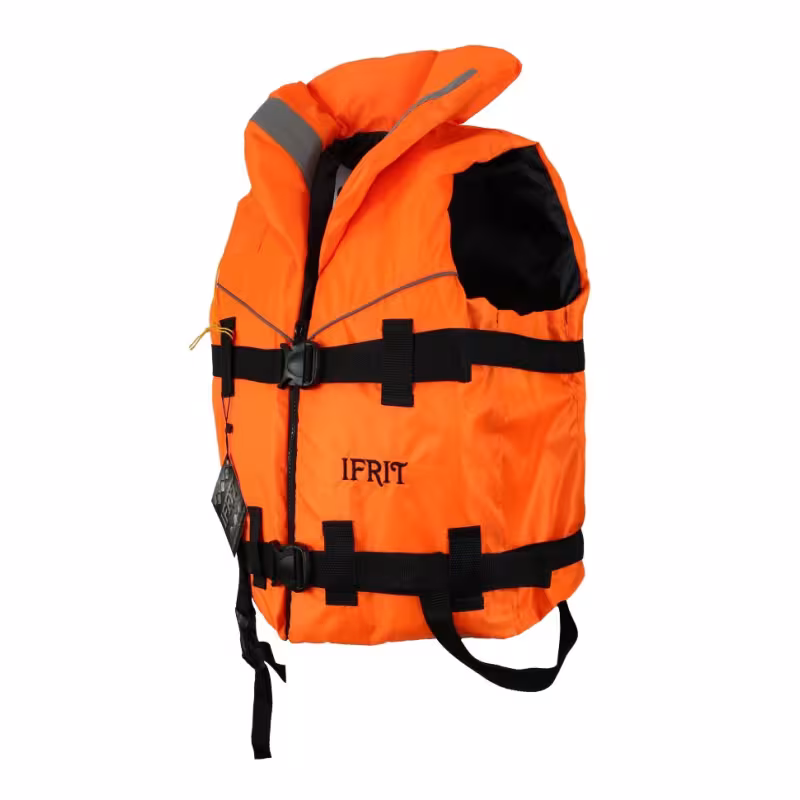 Жилет спасательный Элементаль Ifrit-70, до 70 кг, орнажевый, ГОСТ Р 58108-2019, подходит для ГИМС