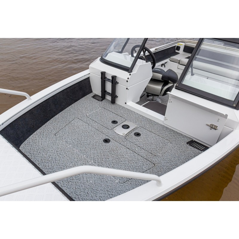 Лодка алюминиевая Vboats 46 Fish высота транца 510 мм L (46F 93 G525)