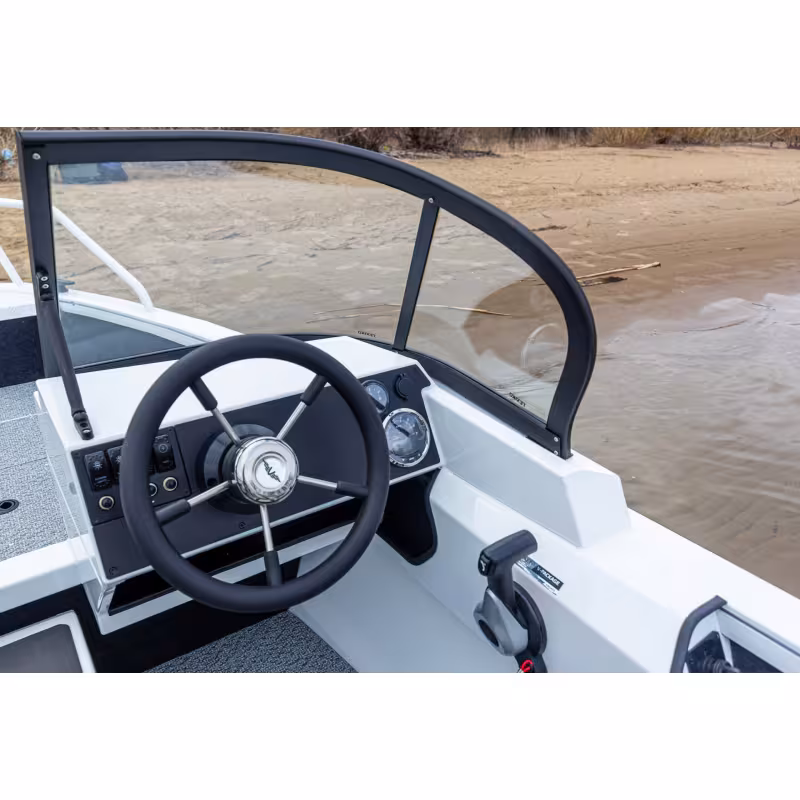 Лодка алюминиевая Vboats 46 Fish высота транца 510 мм L (46F 93 G525)