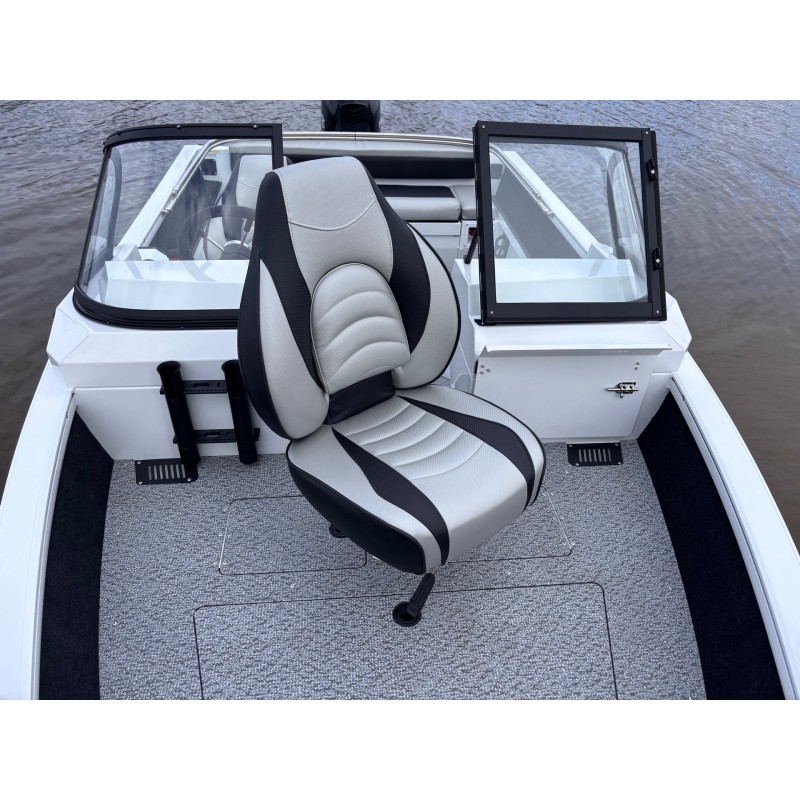 Лодка алюминиевая Vboats 46 Fish высота транца 510 мм L (46F 93 G525)