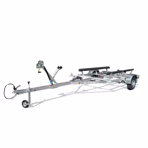 Прицеп лодочный одноосный Вектор ЛАВ 81014А, ложементы, ролики