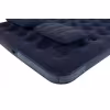 Матрас надувной Avenli Queen-size с подушками и насосом, 203x152x22 см, синий