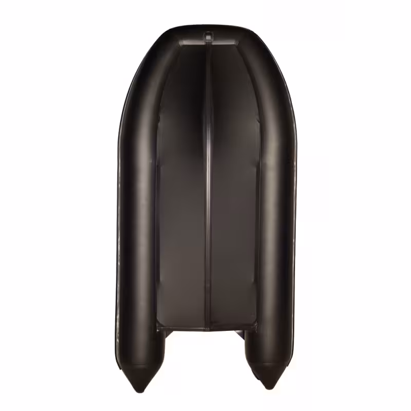 Лодка надувная ПВХ Адмирал 330, пайол фанерный, серый/черный