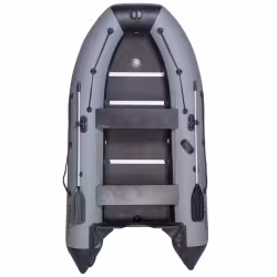 Лодка надувная ПВХ Адмирал 330 CF, пайол фанерный, камыш/серый