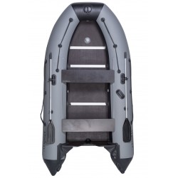 Лодка надувная ПВХ Адмирал 330 CF, пайол фанерный, камыш/серый