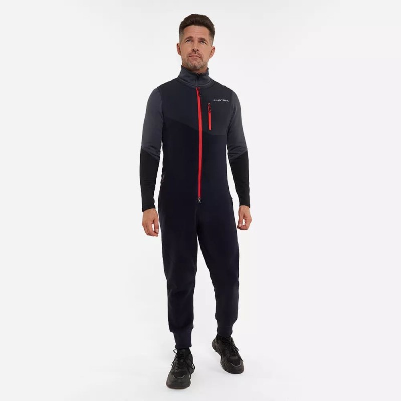 Термокомбинезон мужской Finntrail Polar 1395, флис, черный, размер M