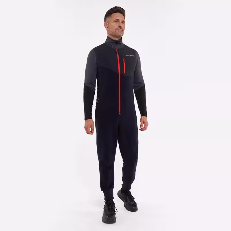 Термокомбинезон мужской Finntrail Polar 1395, флис, черный, размер M