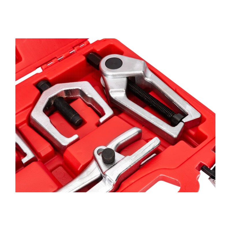 Набор съемников шаровых опор и наконечников рулевых тяг Эврика ER-86851, 6 предметов