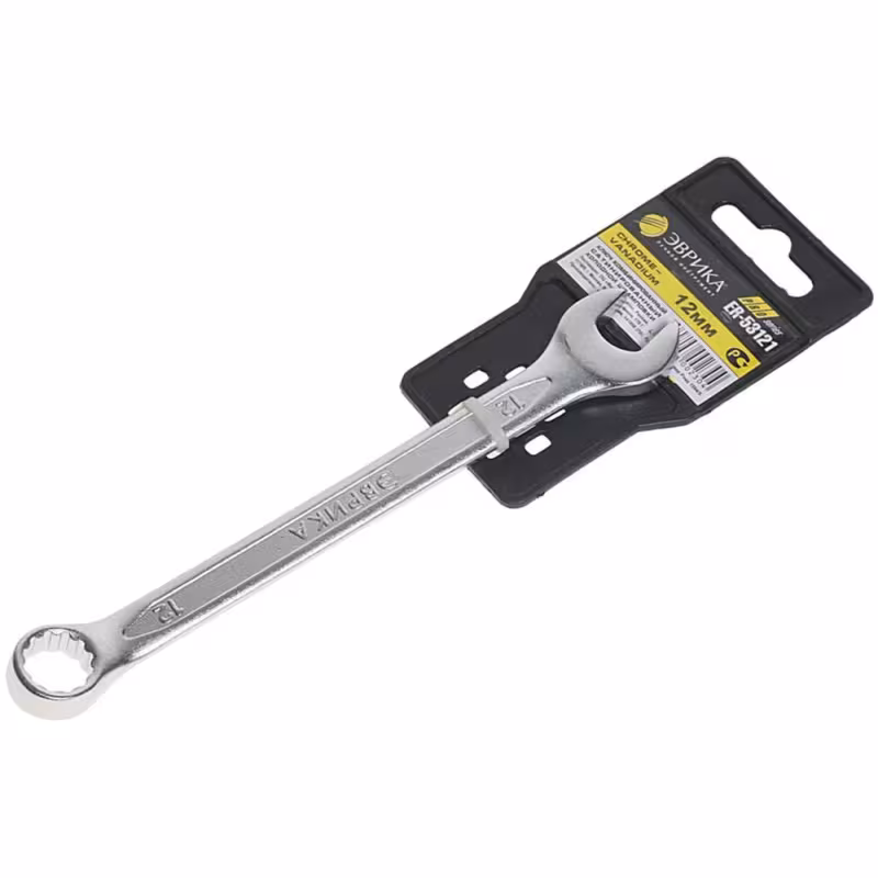Ключ комбинированный Эврика ER-53121, 12 мм