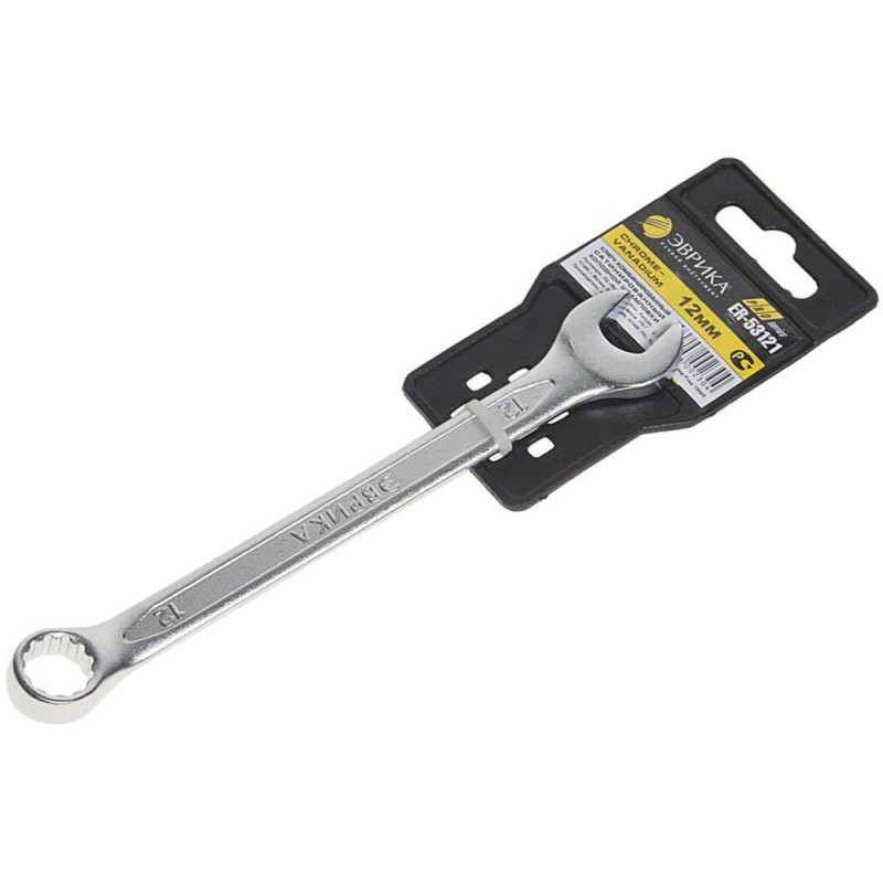 Ключ комбинированный Эврика ER-53121, 12 мм